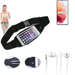 Pour Samsung Galaxy S21 5G SD888 + CASQUE Sac Ceinture bandoulière taille Sport - Zdjęcie 1 z 5