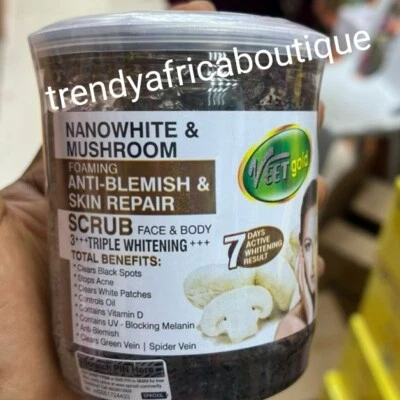 Exfoliante moldeador facial y corporal Veet Gold nanoblanco y hongos 500 g X 1👌 Foto 1 de 3