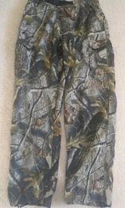 Winchester Nylon Cargo Pants Mens Medium Realtree Hardwood Camo Belted Light * - Picture 1 of 13