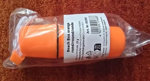 Taucherei, Transportbehälter u.a. für Autoschlüssel, wasserdicht, orange - Bild 1 von 2
