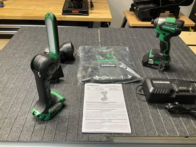 METABO HPT- WH 18DEX 18V LI-ION SUB COMPACT IMPACT DRIVER With Extras Bundle! - Image 1 of 4