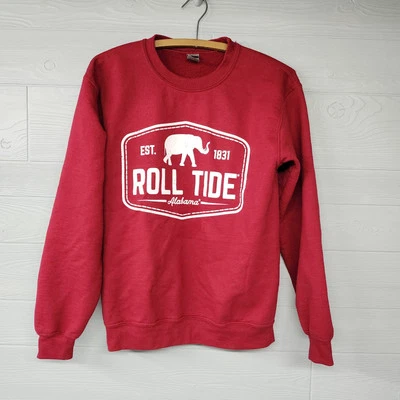 Gildan University Of Alabama Crimson Tide Red Sweatshirt Womens Size Small - Image 1 of 4
