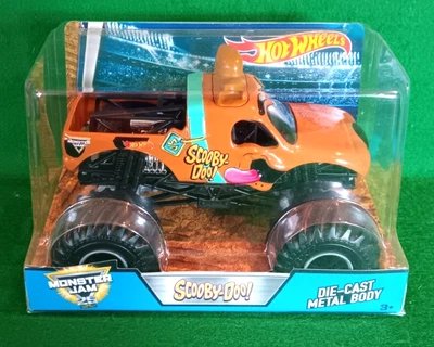 2016 Hot Wheels 1/24th Scale Scooby Doo Monster Jam Truck, New in Package!!! - Image 1 of 4