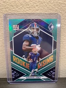2021 Phoenix Rising Rookie TEAL Kadarius Toney New York Giants RC #RIS-10 /149 - Picture 1 of 2