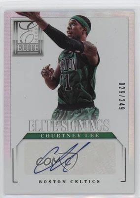 2012-13 Elite серии Elite подписи /249 Кортни Ли #10 авто - Изображение 1 из 2
