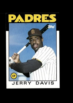 Jerry Davis - 1986 Topps Baseball #323 - San Diego Padres + FAST FREE Ship - Image 1 of 2