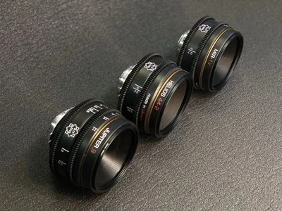 Arri PL SET Rehouse 37 58 85 Soviet HELIOS MIR JUPITER CINE Lenses BTF PL MOUNT - Image 1 of 4