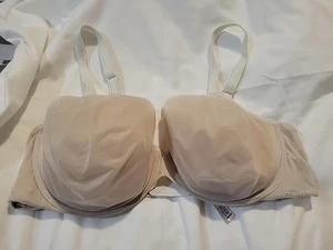 Victoria's Secret gefütterter Bügel-BH perfekte Abdeckung beige Gr. 40 DD - Bild 1 von 4