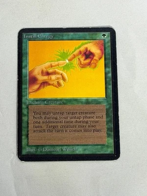 MTG Instill Energy Alpha Magic the Gathering - Image 1 of 2