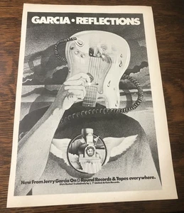 Anuncio de álbum Jerry Garcia 1976 - recorte de revista vintage - Imagen 1 de 1