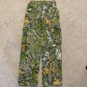 Mossy Oak Cargo Pants Men’s Small 28-30 Realtree Camo Hunting Outdoor - Picture 1 of 6