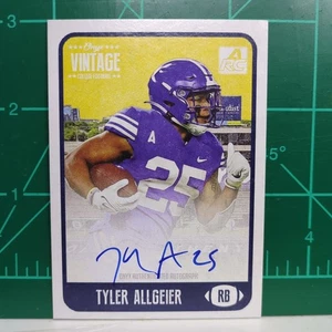 Tyler Allgeier 2021 Onyx Vintage RC Auto Atlanta Falcons /400 Autograph - Picture 1 of 2