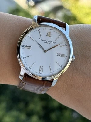 Reloj Baume & Mercier Classima 65493 Cuarzo Hombre 42mm Hecho en Suiza Foto 1 de 4
