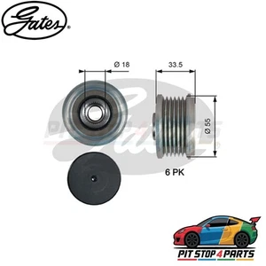 Gates OAP7216 Alternator Pulley Fits Mercedes-Benz GLA-Class 2014-18 6071500060 - Picture 1 of 5