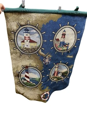 Elk Grove Village航海灯塔挂毯壁挂五大湖美国 — 第 1/4 张图片
