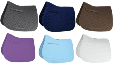 HYSPEED Hy Equestrian Showjump Schabracke High Wither Schabracke schwarz/marine/braun/weiß