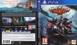 Divinity Original Sin 2 Definitive PS4 Art Inserto solo copertina intarsiata - Foto 1 di 1