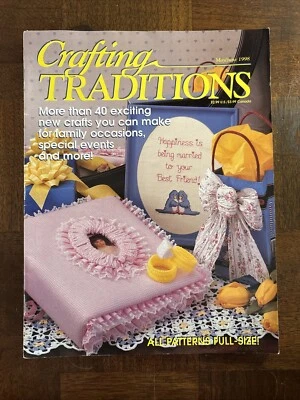 CRAFTING TRADITIONS MAGAZINE May/June 1998 Vintage Preowned - Image 1 of 3