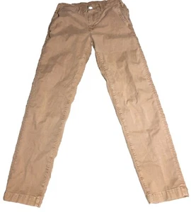 American Eagle Boys Pants Flex Slim Straight Size 26x30 Khaki Color - Picture 1 of 7