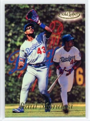 1999 Topps Gold Label Raul Mondesi Los Angeles Dodgers #61 - Image 1 of 2
