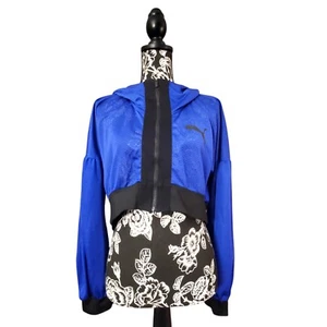 Puma Hooded Mesh Track Jacket Size Small Women's Athleisurewear - Picture 1 of 10