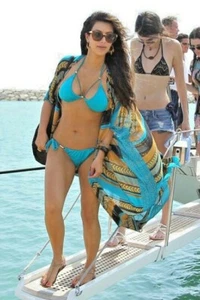 NUOVO BIKINI BEACH BUNNY XLARGE KIM KARDASHIAN SCRUNCH SOLO FONDO - Foto 1 di 5