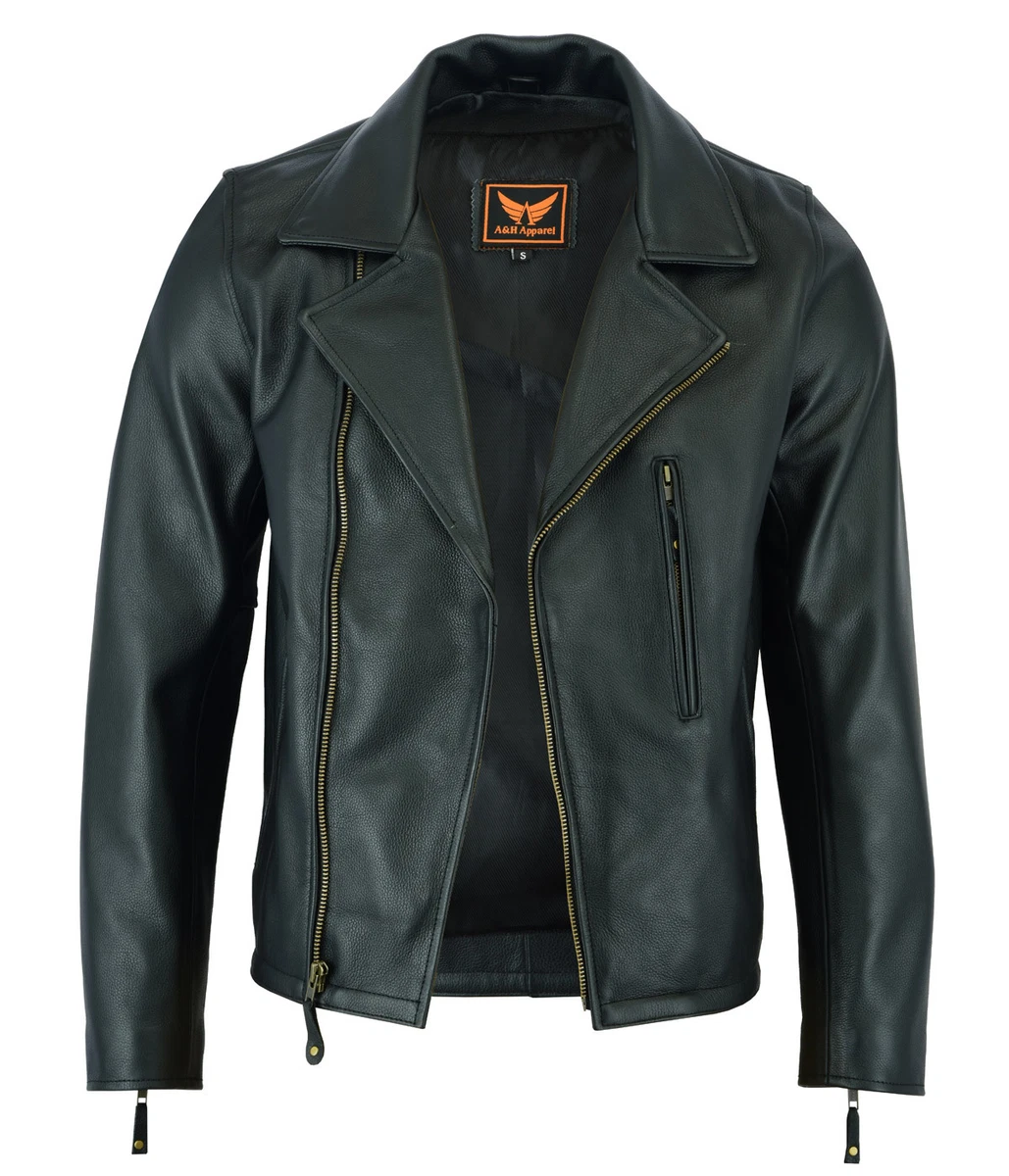 Leather Coats & Jackets Size S for Men for sale | eBay