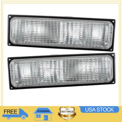 TYC Front Turn Signal / Parking Light Assembly 2x for 1988-1989 Chevrolet C1500 - Image 1 of 4
