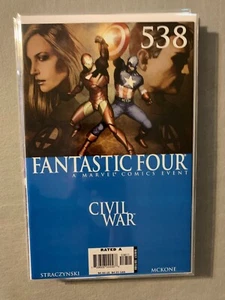 Fantastic Four #538 Casi nuevo Marvel Comics 2008 - Civil War Corbata - Imagen 1 de 1