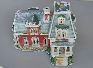 Walter brockmann country solarium House village musical 1991 vintage Xmas tree - Picture 1 of 5