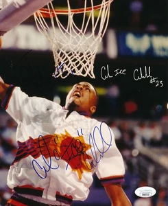 Foto 8x10 firmada/autografiada por Cedric "Ice" Ceballos Miami Heat JSA 165434 - Imagen 1 de 2