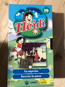 VHS Fabbri - Heidi 19: La capretta, Inverno in paese - Picture 1 of 1