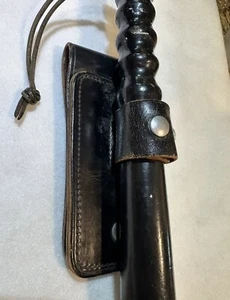 Vintage US Military US 1951 JQMD ENS Night Stick W/Holster Collectors Item Only - Picture 1 of 11