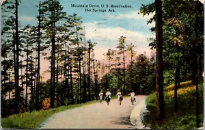 Mountain Drive US Reservation Hot Springs Arkansas Postkarte - Bild 1 von 2