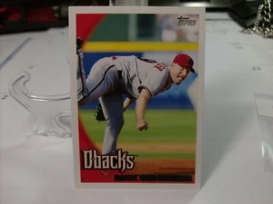 Topps Baseball #215 2010 - Max Scherzer - Arizona Diamondbacks 10-2097 - Imagen 1 de 2