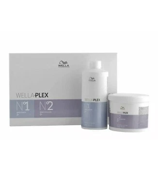 Kit de Salón WellaPlex - Fabricante de Bond No 1 y Trío Estabilizador de Bond No 2 16.9 OZ cada uno Foto 1 de 4