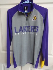 Chaqueta de viento suéter de baloncesto vintage de la NBA Los Angeles Lakers para jóvenes X-Grande - Imagen 1 de 7