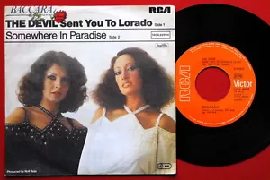 BACCARA DEVIL SENT YOU TO LORADO’78 ELECTRONIC SYNTH POP LATIN EXYU 7“PS N/MINT - Picture 1 of 1