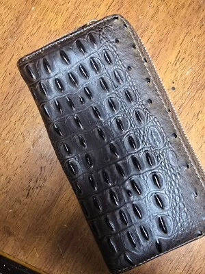 cartera cocodrilo mujer cuero Foto 1 de 4