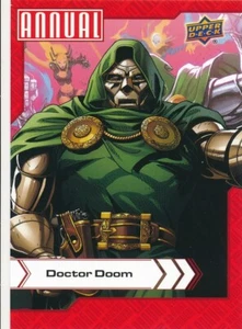 #25 DOCTOR DOOM 2022-23 2023 Upper Deck Marvel Annuale - Foto 1 di 2
