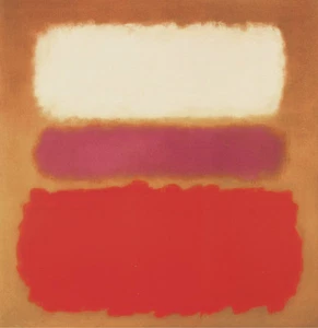 White Cloud Over Purple, 1957 by Mark Rothko Art Print Abstract Poster 11x14 - Picture 1 of 1