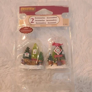 Lemax Vail Village TREE FARM DISPLAY #14844 Sonia's Ted's Kringle's Lot 2 Stück - Bild 1 von 3