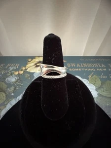 Silpada Big Night Out Ring Sterlingsilber CZ Größe 7 R6839CZ - Bild 1 von 3