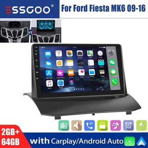 9" For Ford Fiesta 2009-2017 Android14 Car Radio Stereo GPS Navigation Wifi 2+64 - Bild 1 von 19