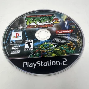Teenage Mutant Ninja Turtles 2 Battle Nexus (PlayStation 2, 2004) - Disco, probado - Imagen 1 de 2