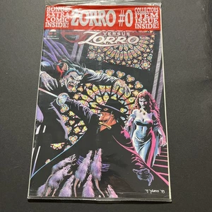 Zorro #0 | Factory Sealed with Bonus Comic | Topps | 1993 - Bild 1 von 2