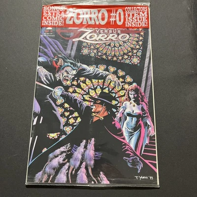 Zorro #0 | Factory Sealed with Bonus Comic | Topps | 1993 - Bild 1 von 2