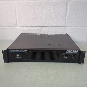Behringer Europower EP2500 Stereo Power Amplifier 2x1200W Rack Mount PA Amp  - Picture 1 of 13