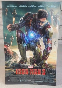 2013 Iron Man 3 Comic Werbung Vintage Druck/Poster offizielle Promo MARVEL - Bild 1 von 3