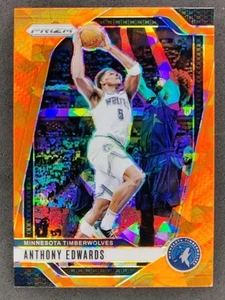 2024-25 Panini Prizm ANTHONY EDWARDS Orange Ice Prizm #100 Minn Timberwolves - Bild 1 von 2